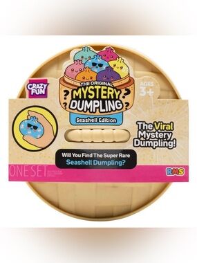 Mystery Dumpling Seashell Edition NEW Sealed Viral Mystery Dumpling Squish toy
